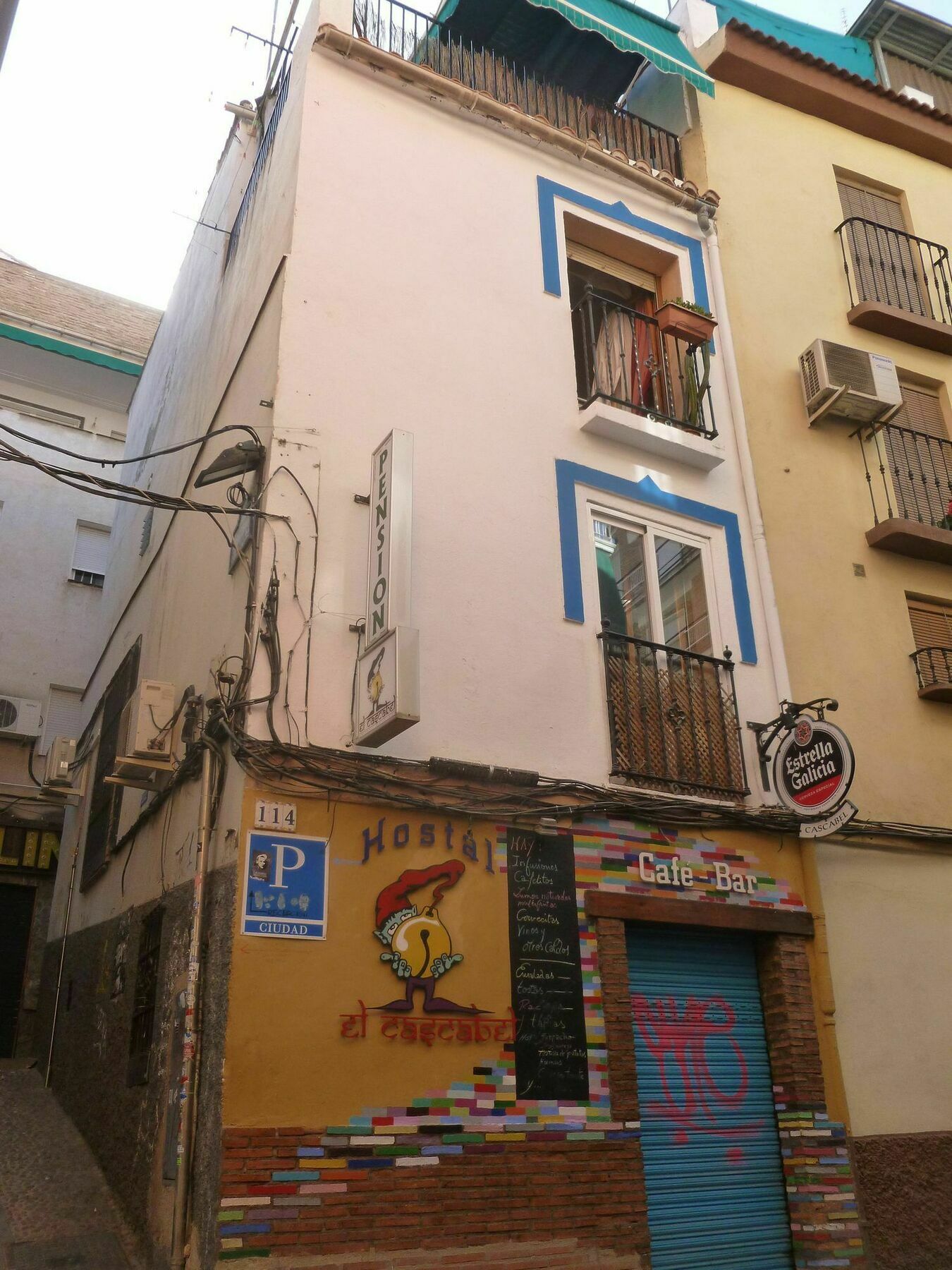 Hostel El Cascabel Granada Exterior foto